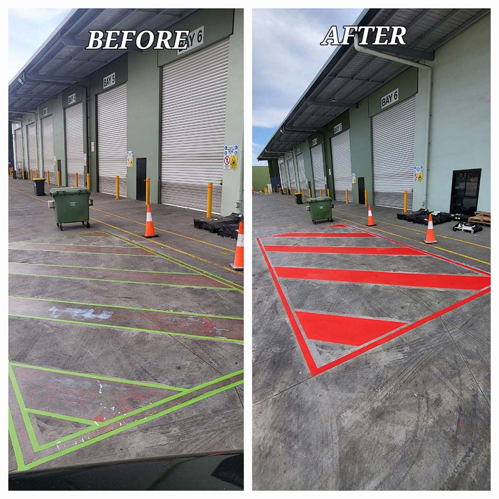 Warehouse Floor Painting